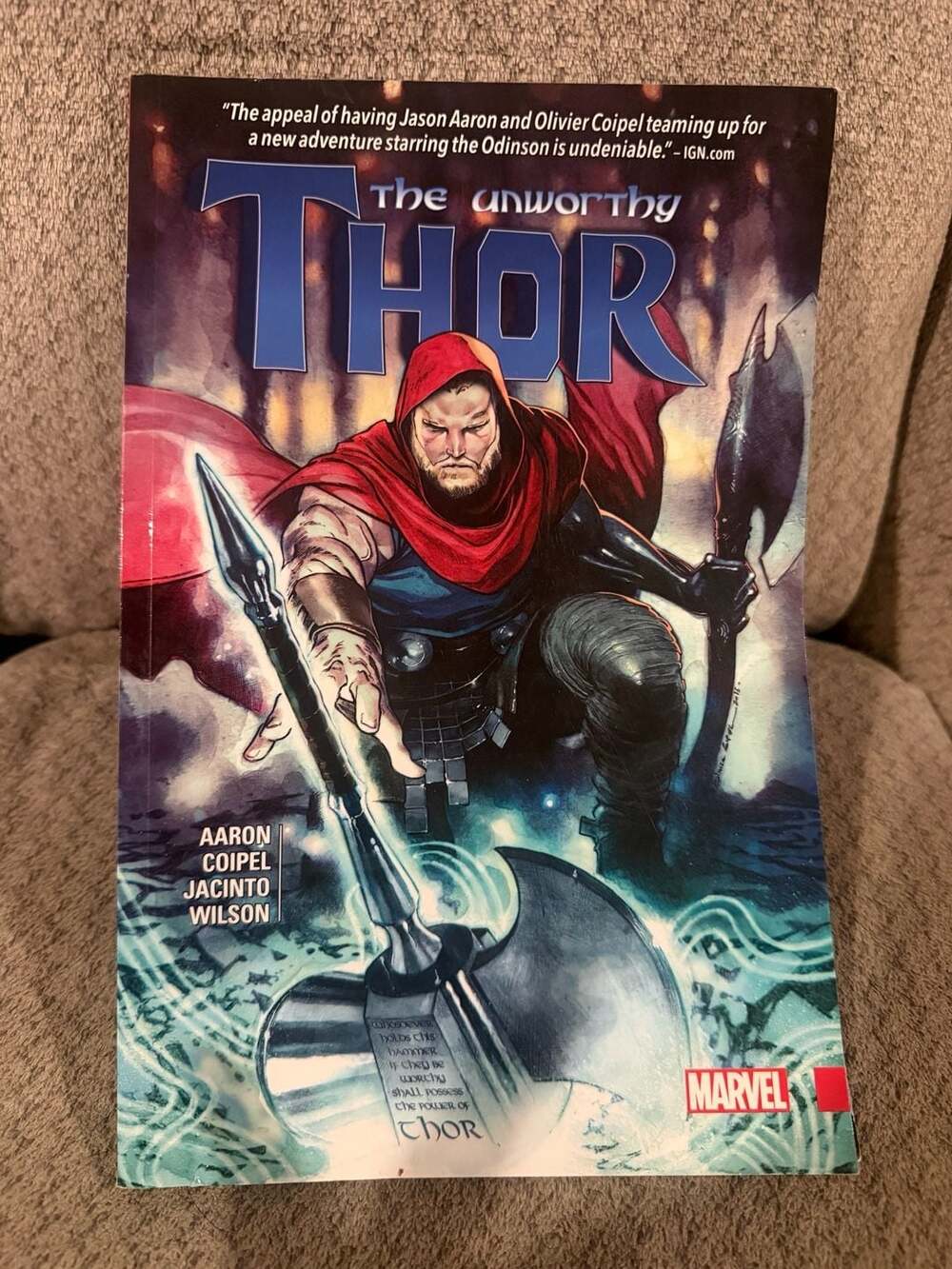 The Unworthy Thor #1 Olivier Coipel (Marvel Comics January 2017)